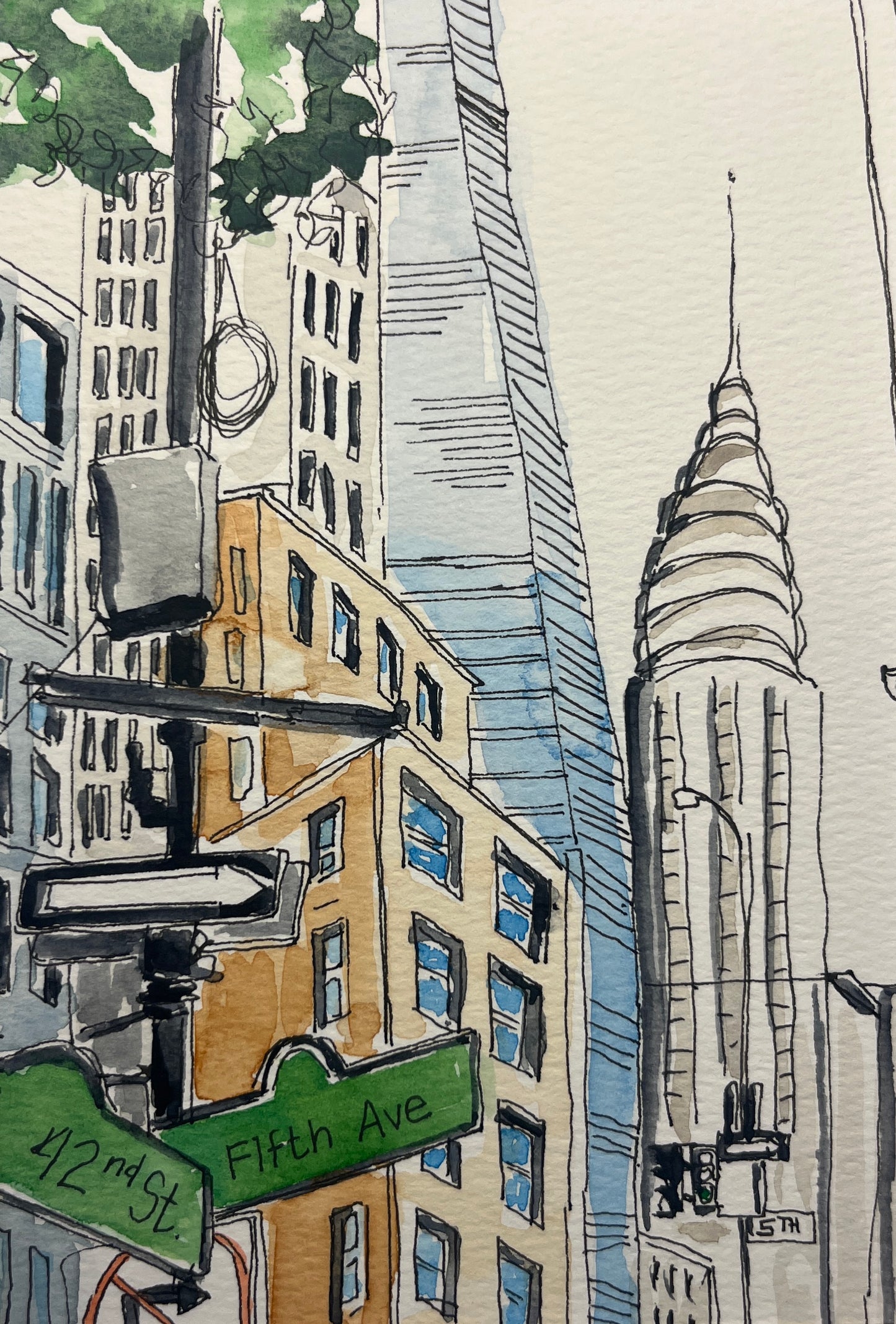 Ode to 42nd and Fifth Ave, NYC