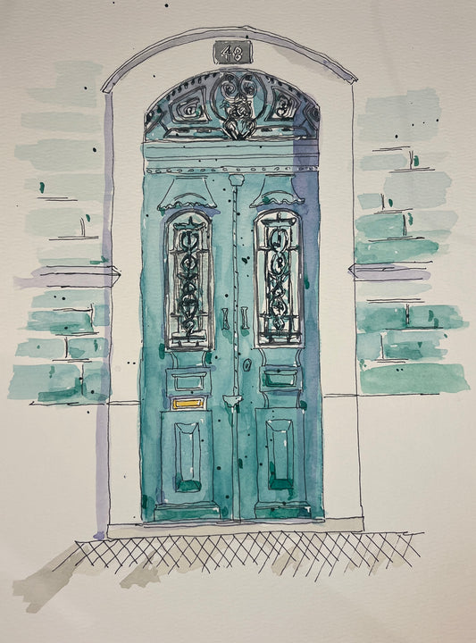 Blue Door Double