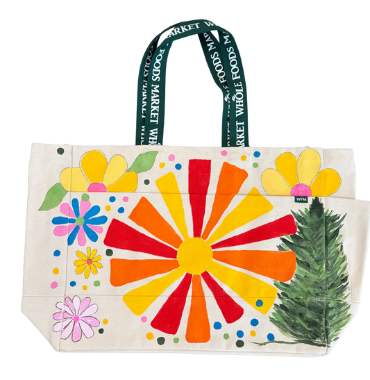 Big Sun Canvas Tote